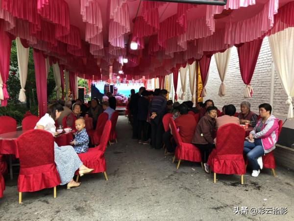 西安長安農村流水席,早上臊子面,中午正席16個菜 西安長安農村流水席,早上臊子面,中午正席16個菜