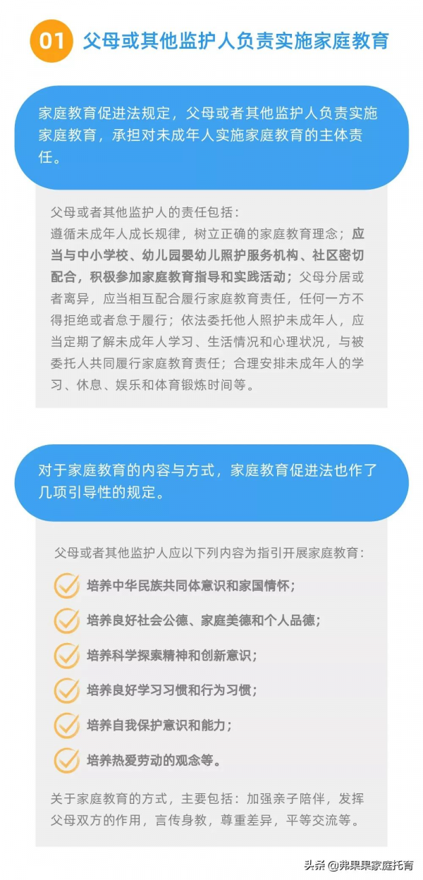 家庭教育促進法出臺,弗果果陪你“依法帶娃” 家庭教育促進法出臺,弗果果陪你“依法帶娃”