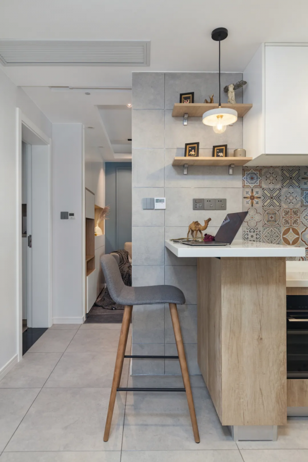 爆改53㎡「手槍型」老破小，收納翻倍還有步入式衣帽間