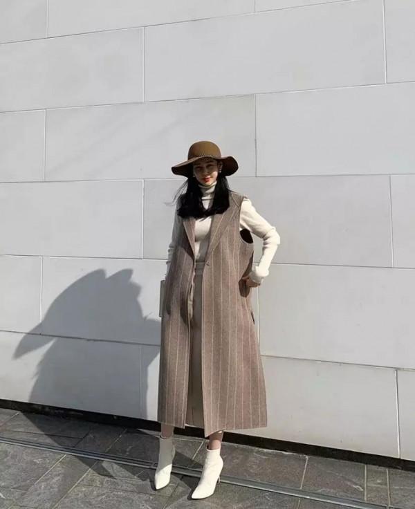 馬丁靴+裙子，長筒靴+裙子，好看+洋氣