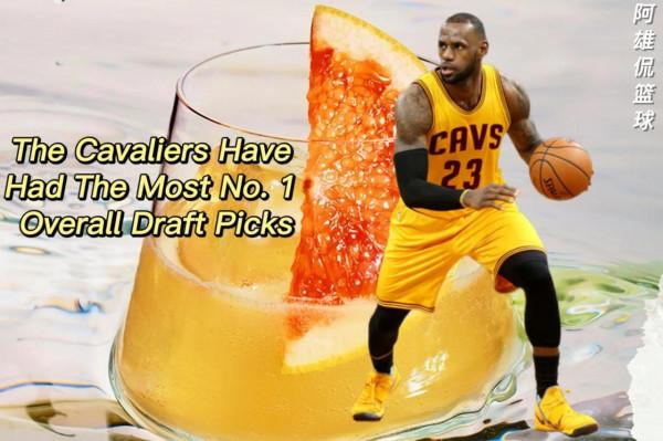 美媒列出了克利夫蘭騎士選秀史上的六名狀元，五人不如詹姆斯一人