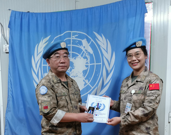 心懷壯志，逐夢白鴿——一起聆聽聯合國女參謀軍官王瑜講述她的維和故事