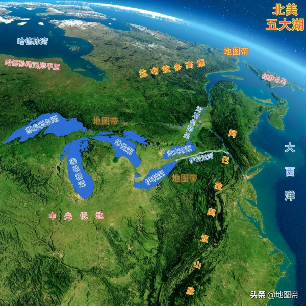 美國如何修一條運河，讓五大湖獲得出海口？