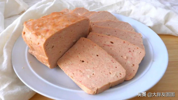 自制低脂低卡的健康午餐肉，比買的好，再也不擔心吃新增劑