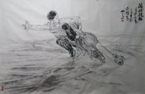 “我心中的奧運健兒”詩書畫作品（19）