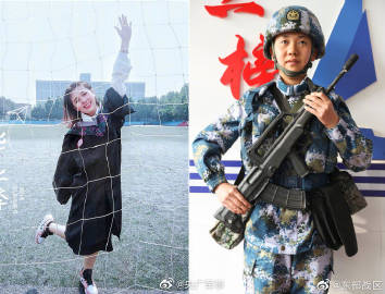 軍營是個魔術師！新兵入伍前後對比照來了