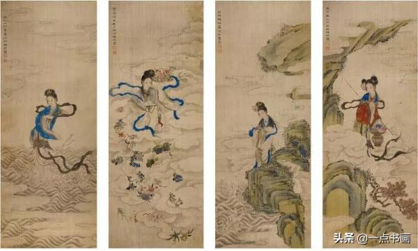 陳啟湖工筆人物欣賞