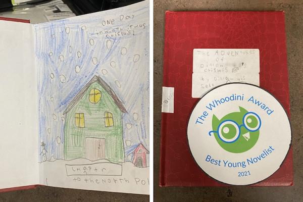 美國8歲萌娃想當作家，偷偷把自己的書塞到圖書館，竟夢想成真啦