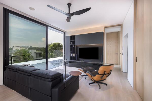 白色現代經典兩層小別墅，捨我其誰，這才是真正的經典