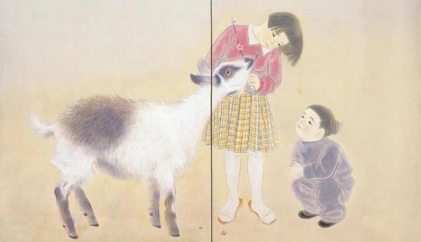 寧靜安詳——日本畫家上村松篁的簡約唯美繪畫作品 寧靜安詳——日本畫家上村松篁的簡約唯美繪畫作品