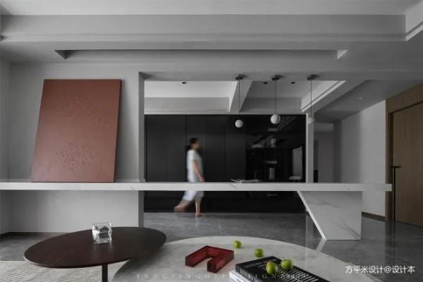 無電視、無主燈、客廳書房打通——超耐看的黑白灰個性私宅