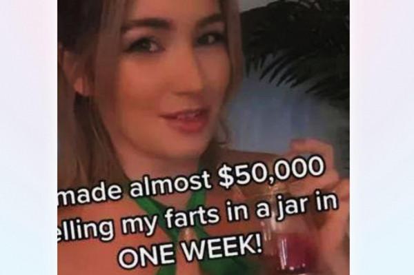 女網紅售“美人屁”，粉絲花500美金購買，這“屁味”好聞、持久
