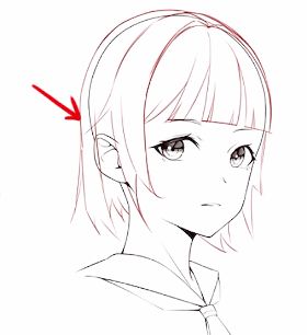 漫畫人物的頭髮怎麼畫？少女短髮繪畫教程