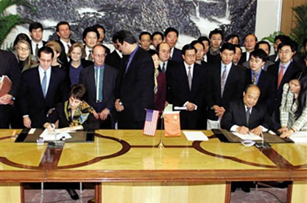 1997年龍永圖與美談判，美方：中國肉只能做狗食，龍永圖如何回應