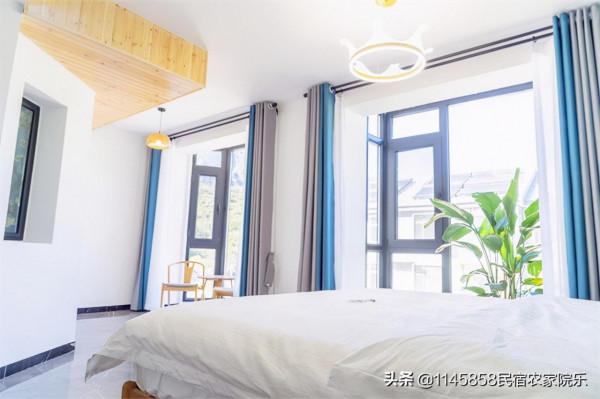 北京平谷金海湖淺山石語民宿，緊依大金山將軍關石河畔，LOFT別墅