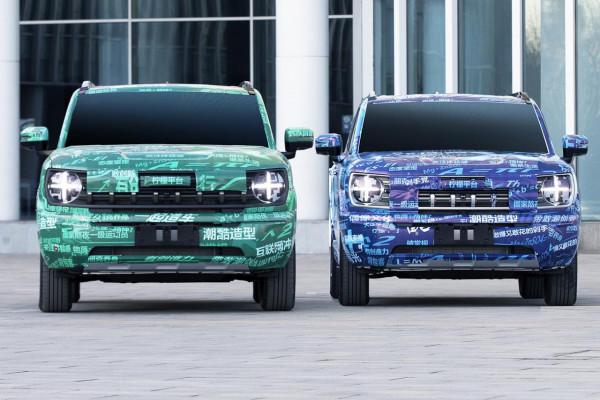 哈弗X DOG量產版曝光，外觀很硬朗，車尾帶小書包，上半年正式亮相