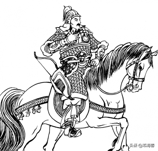 他是薛仁貴的六世祖，在北魏、劉宋間遊走，死後被封為郡王