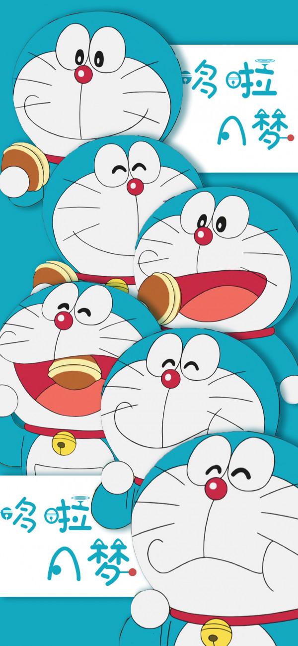 哆啦A夢可愛套圖桌布｜今天也要做全宇宙最快樂的小朋友