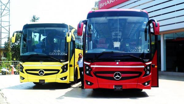 車長近15米，行李艙14方？帶您見識兩款賓士在印度推出的超長大巴