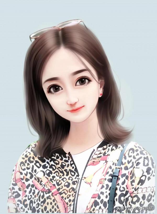 你的頭像該換了，大眼睛真人卡通頭像，好看又減齡