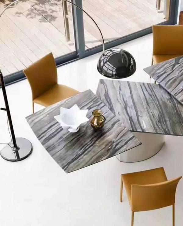 地球就是最精彩的故事——天然大理石餐桌新品