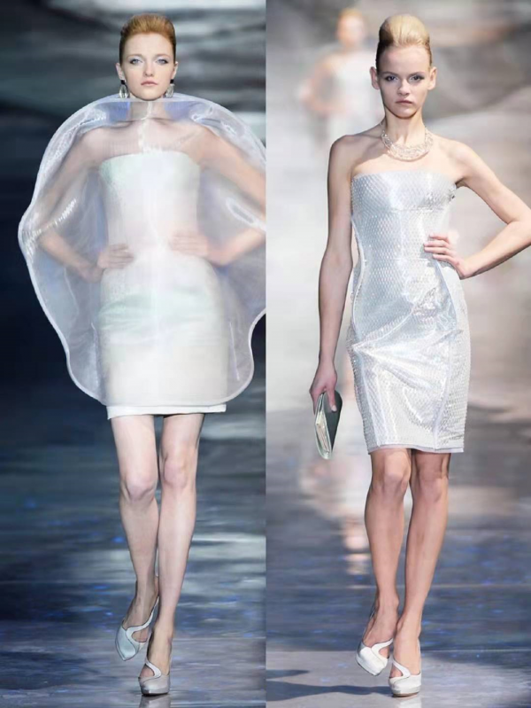 太美了！Armani prive2010春季高定秀場 女人心中的極致美麗