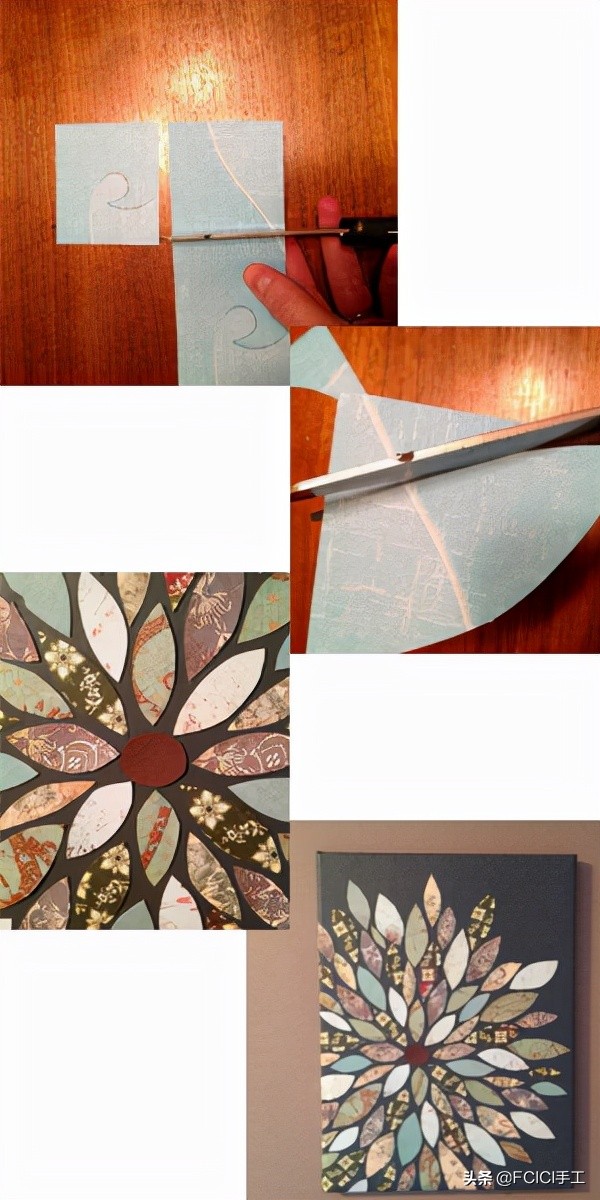 「創意手工」簡單實用的創意家居畫，只需幾步，完勝買來的畫