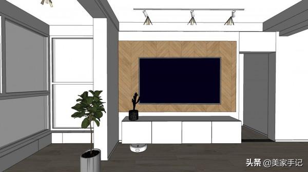 32歲阿姨的窮裝新房火了，大白牆不弔頂，軟裝的力量實在是太強大