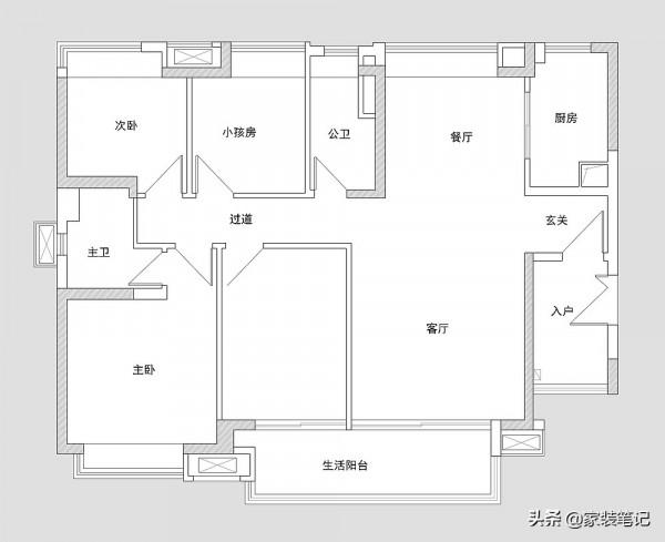 發現一戶45歲阿姨的新家，效果那叫一個溫馨，每一處都讓人很驚豔