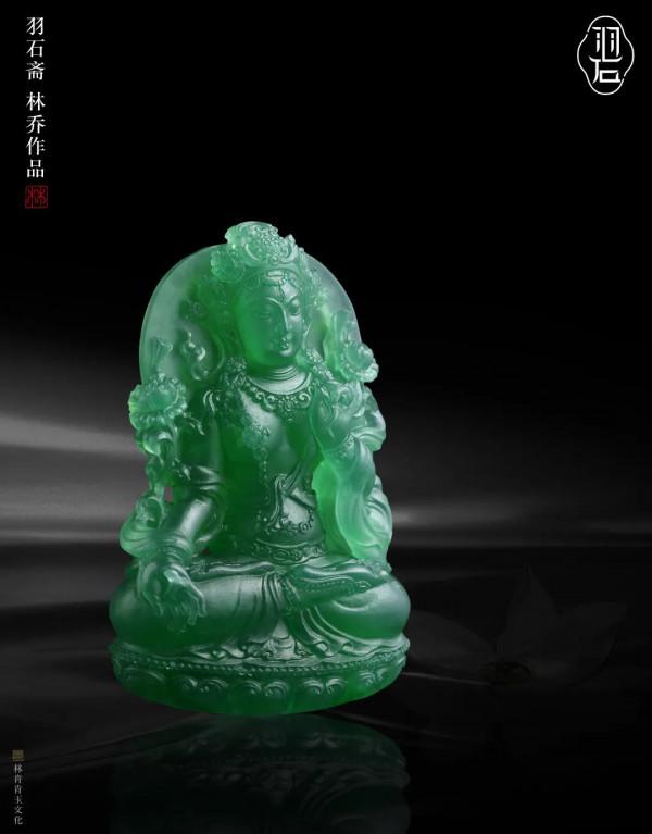 是生命重塑亦是羽化成蝶,玉雕師張林喬佛造像作品 是生命重塑亦是羽化成蝶,玉雕師張林喬佛造像作品