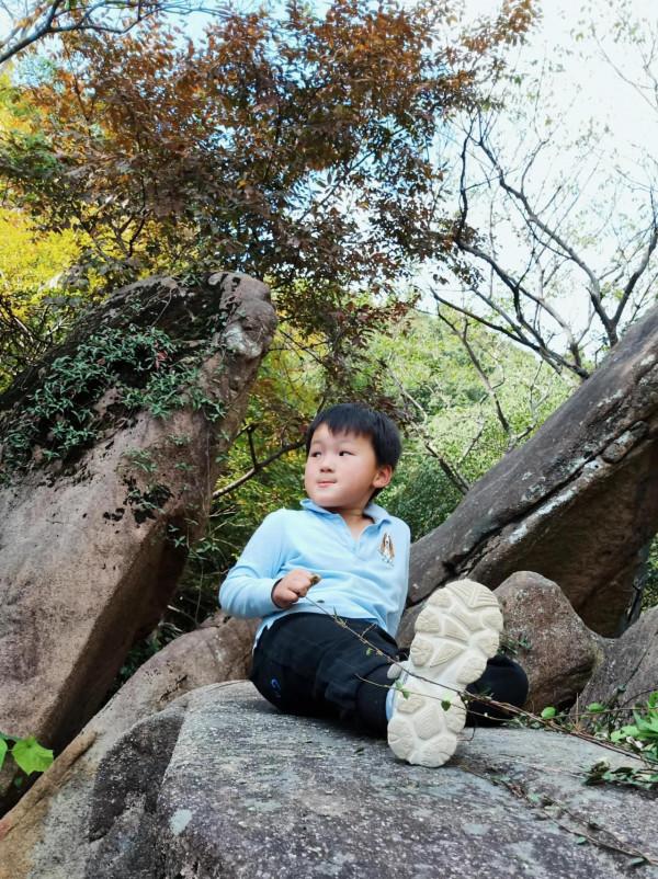 帶寶寶爬天平山