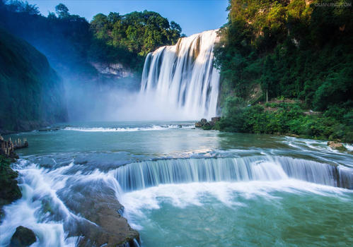 美文欣賞：梁知音《貴州瀑布之美》