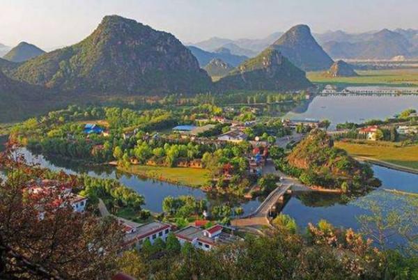 雲南一景區走紅，以景區六大景觀而著稱，距縣城只有13公里