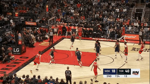 八村塁消失渡邊雄太站了出來，真人流川楓逆襲收穫生涯第一份兩雙