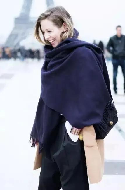 冬季時尚單品，圍巾