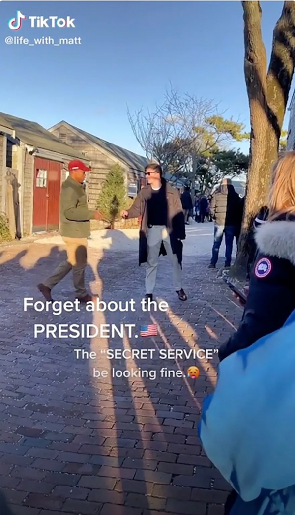拜登保鏢火了！長相酷似湯姆.克魯斯！網友直呼“想被他逮捕”