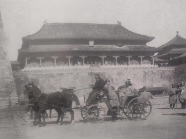 北京的老照片；八國聯軍時期的北京城景