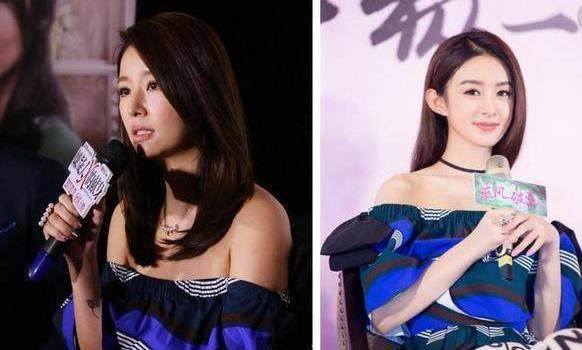 當女明星撞衫時，林心如次次都輸，52歲的陳紅卻贏了32歲的景甜