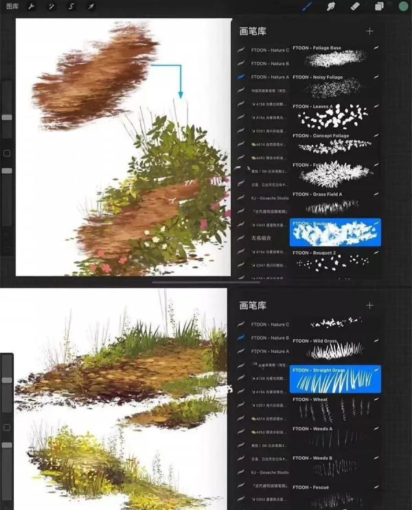 怎麼畫出好看的花草植物？植物花卉筆刷合集快用上