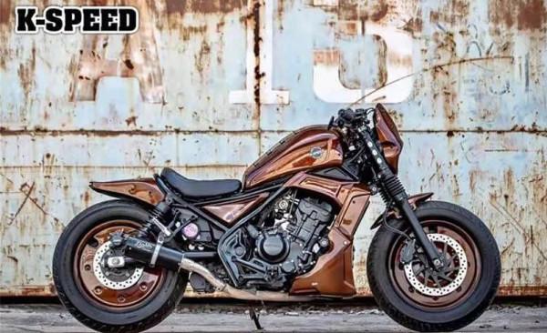 超帥氣的本田CM300改裝作品，日系小太子化身未來戰士