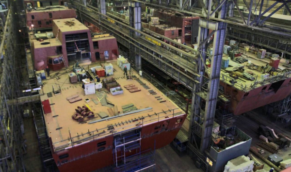 中美造船實力對比：二戰美國爆艦輝煌一去不返，現輪到中國下餃子