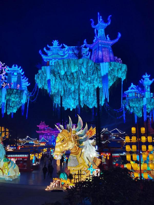 驚豔的自貢燈會