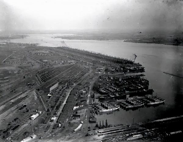 美國逆天操作！5天1艘萬噸輪、2年50艘航母，如何實現的？