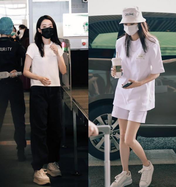 張小斐和賈玲遊環球影城,姐妹倆都瘦了,小斐穿白T恤都快撐不起 張小斐和賈玲遊環球影城,姐妹倆都瘦了,小斐穿白T恤都快撐不起