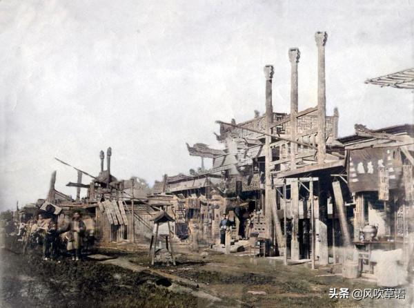 150年前的北京，清晏舫上光禿禿，萬壽山不見佛香閣