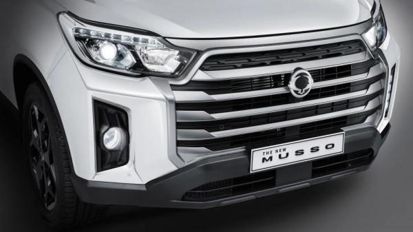 2022款雙龍Musso皮卡配置提前曝光！2.2T柴油機搭配48V輕混系統