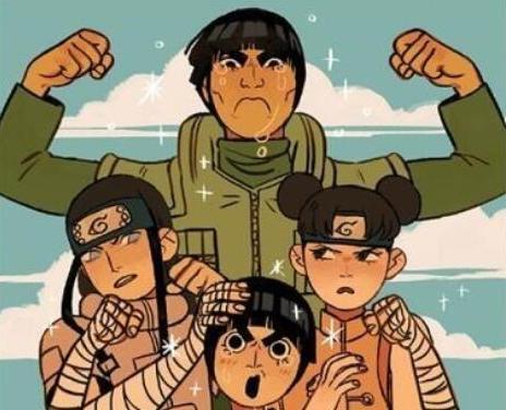 火影忍者:當年下忍小隊的合照,凱班熱血,馬基班亞歷山大 火影忍者:當年下忍小隊的合照,凱班熱血,馬基班亞歷山大