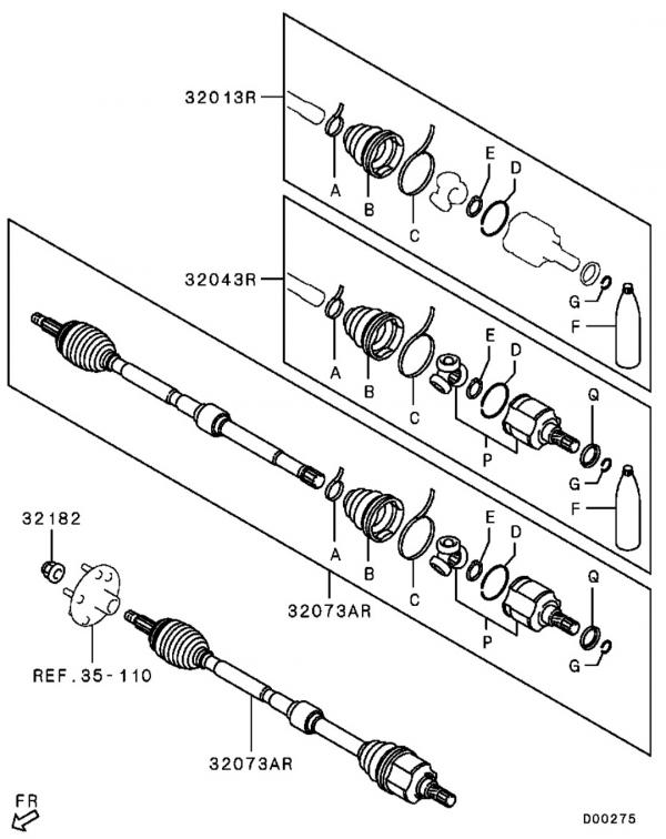廣汽三菱歐藍德半軸過橋軸承漏油怎麼解決? 廣汽三菱歐藍德半軸過橋軸承漏油怎麼解決?