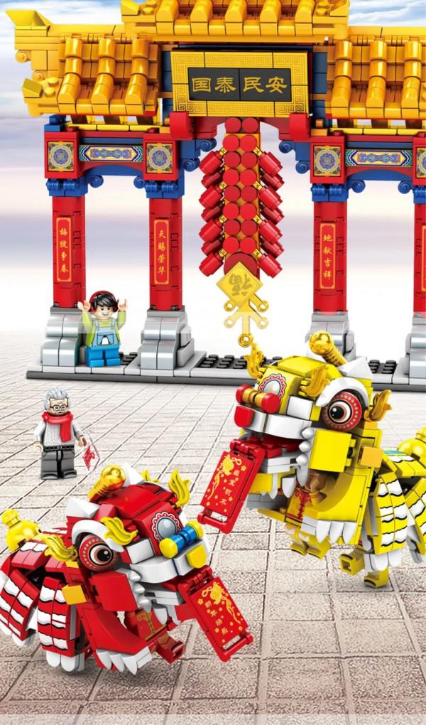 超有趣的年味氛圍營造神器來了！大吉大利，雄獅迎祥~誰說潮流和傳統不能並存？