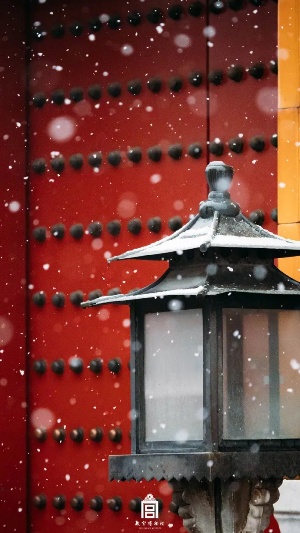當故宮遇上今年第一場飄雪